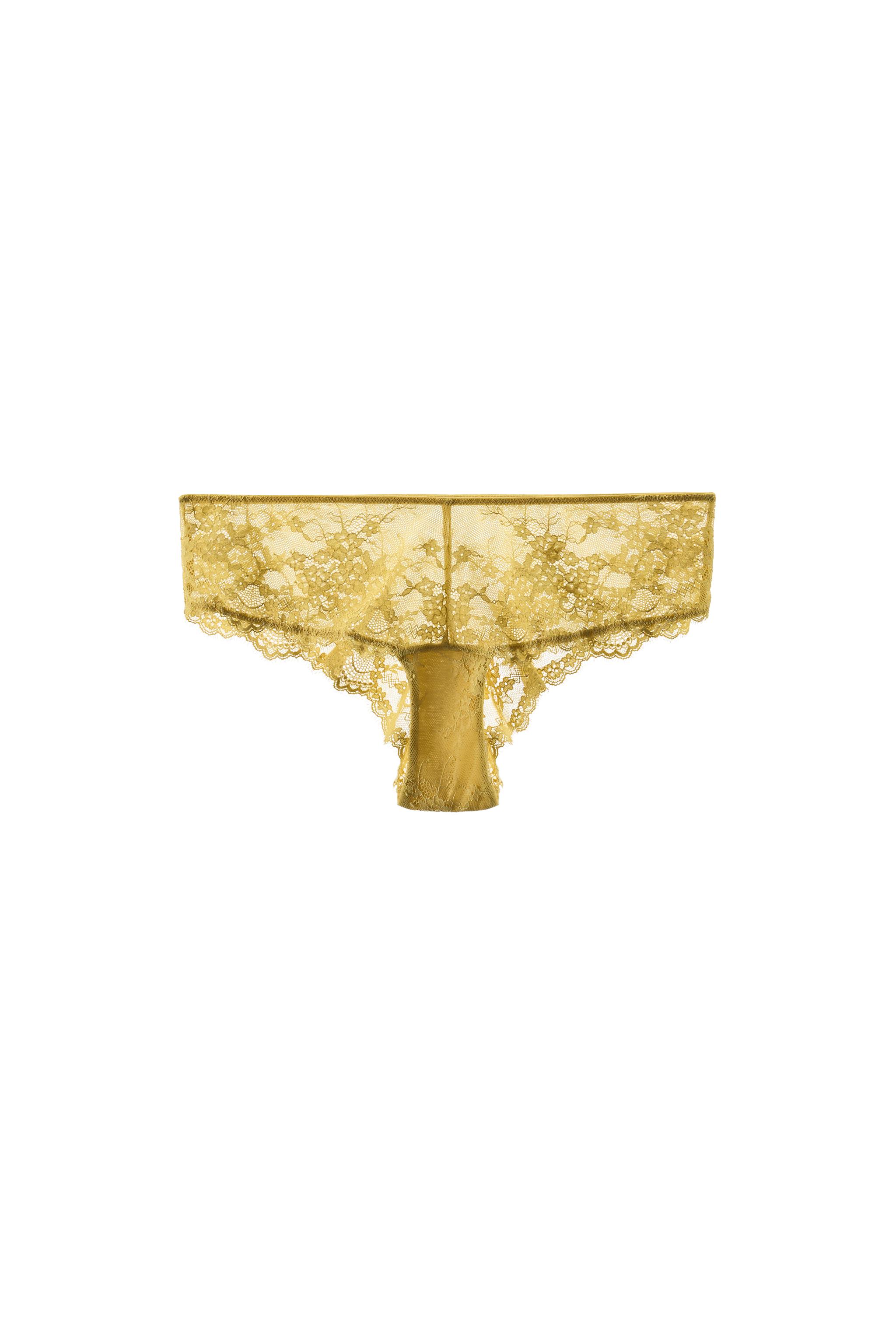 HIGH-WAISTED LACE PANTIES